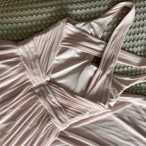 Pink bridesmaids dress